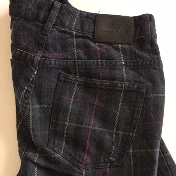 ralph lauren tartan jeans